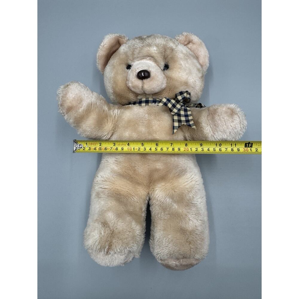 Vintage Cuddle Wit Brown Teddy Bear Plush 16” Stuffed Animal - Picture 7 of 10